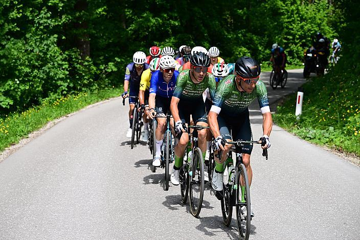 Giacomo Ballabio (ITA, Hrinkow Advarics), Edward Ravasi (ITA, Hrinkow Advarics), 4. Etappe St.Florian /Asten - Hinterstoder/Höss 15. Int. Raiffeisen OÖ-Radrundfahrt UCI Kat. 2.2