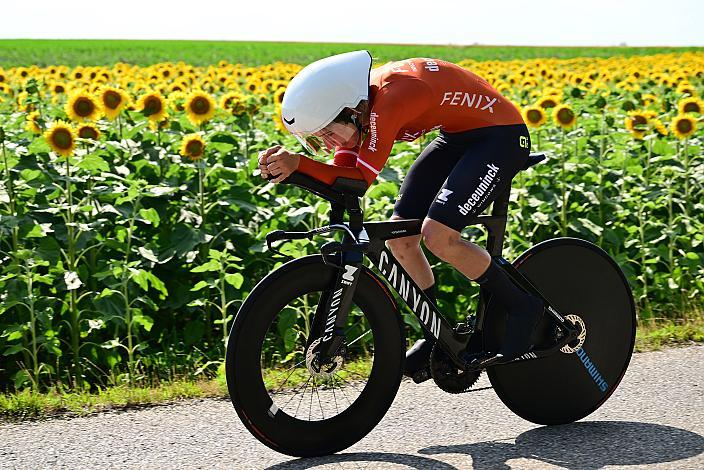Christina Schweinberger (AUT, Fenix-Deceuninck)  ÖM Staatsmeisterschaft, Zeitfahren, Frauenkirchen, Burgenland
