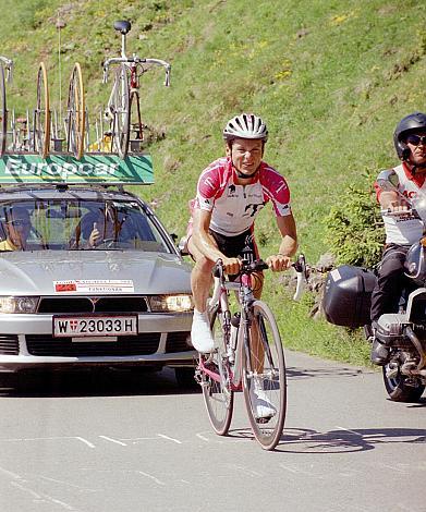 Gerhard Trampusch (AUT, Team Telekom) St. Johann im Pongau - Kitzbüheler Horn, 144km  4. Etappe