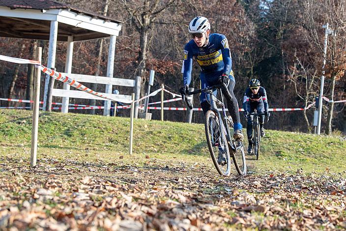 Lander Loockx (BEL, Team De Stoempersclub Leuven), Sieger Marek Konwa (POL), Rad Cyclo Cross, 12. Int Rad Querfeldein GP Pferdezentrum Austria Stadl-Paura, UCI C2,