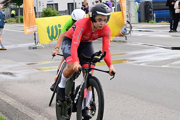  Bester Österreicherin Elisa Winter (AUT, Wheel Divas Cycling Team), Zeitfahren Herzogenburg,  3. Etappe Sportland NOE WOMEN Tour