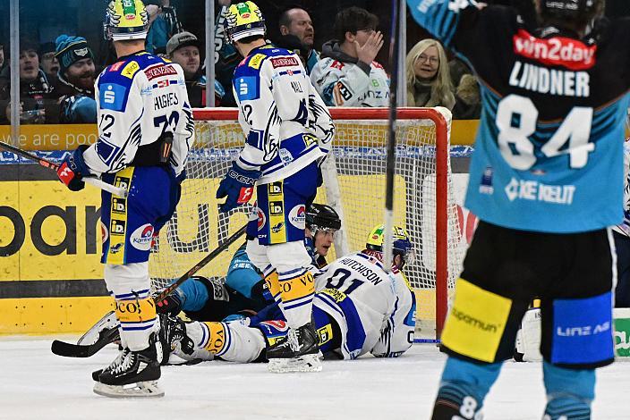 Emilio Romig (Steinbach Black Wings Linz) 36. Runde ICE, Steinbach Black Wings Linz vs EC iDM Wärmepumpen VSV), Linz AG Eisarena 