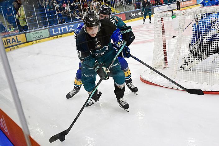 Marlon Tschofen (Steinbach Black Wings Linz), Testspiel Steinbach Black Wings Linz vs EC VSV, Linz AG Eisarena 