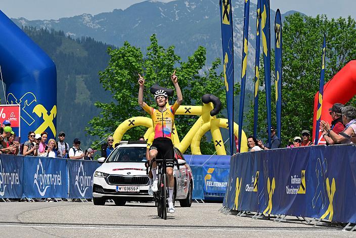 Etappensieger Jannis Peter (GER, Team Vorarlberg) 4. Etappe St.Florian /Asten - Hinterstoder/Höss 15. Int. Raiffeisen OÖ-Radrundfahrt UCI Kat. 2.2