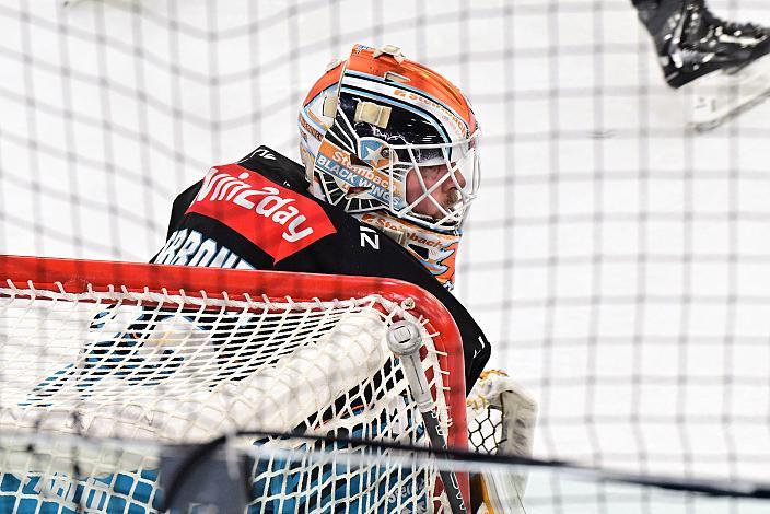 Tormann Rasmus Tirronen (Steinbach Black Wings Linz) 45. Runde ICE, Steinbach Black Wings Linz vs FTC-Telekom, Linz AG Eisarena 