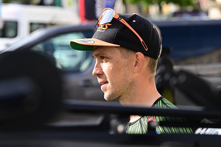 Riccardo Zoidl (AUT, Hrinkow Advarics) 1. Etappe Linz - Pöstlingberg, 15. Int. Raiffeisen OÖ-Radrundfahrt UCI Kat. 2.2