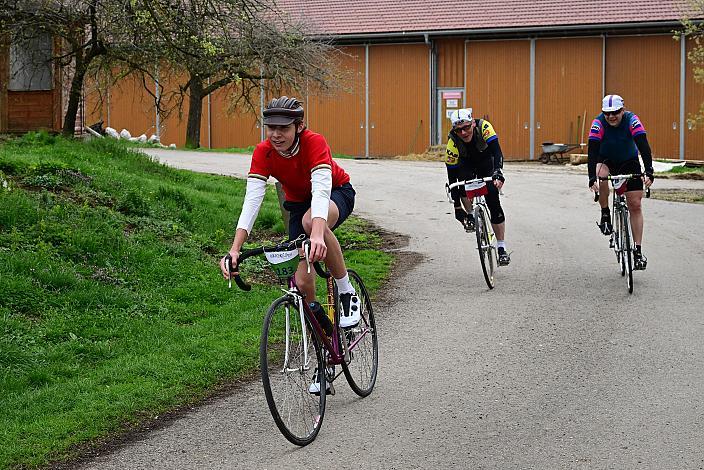 Labe Ebner z Eben der 10. Kirschblüten Radklassik, Rad Klassik, Oldtimer, Vintage, Stahlrad, Radsport, Eferding, Oberösterreich