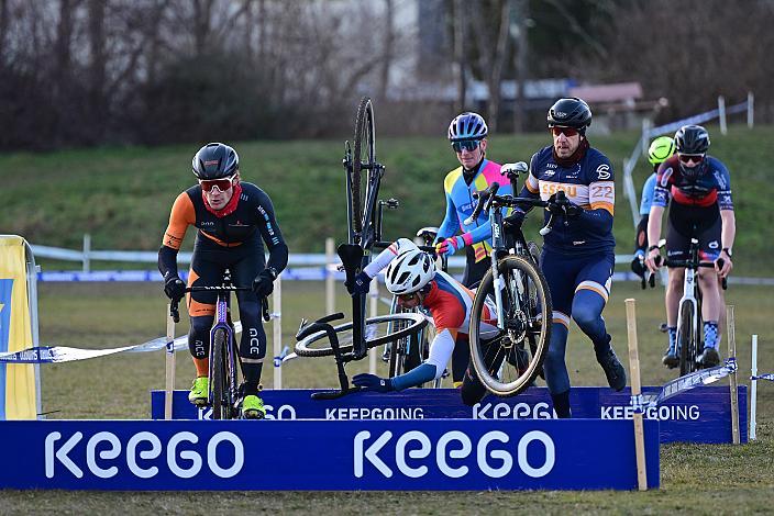Sieger Adrian Stieger (AUT, Cycling Team Schwingshandl), Rad Cyclo Cross, ÖSTM/ÖM Querfeldein, Ciclo Cross, Cycling Austria, Maria Enzersdorf, NÖ