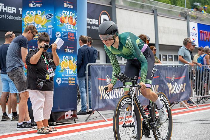 Katharina Fox (GER, MAXX-Solar Linding Woman Racing RG) MYGYM Race am Salzburg Ring, Zeitfahren, ÖRV RadLiga, Radsport, Radliga, ÖRV, Damen Elite, 