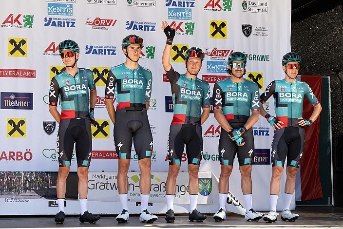 Felix Grossschartner (AUT, Bora - Hansgrohe), Patrick Gamper (AUT, Bora - Hansgrohe), Lukas Pöstlberger (AUT, Bora - Hansgrohe), Marco Haller (AUT, Bora - Hansgrohe), Patrick Konrad (AUT, Bora - Hansgrohe), Herren Elite, U23, Österreichische Meisterschaft Strasse, ÖSTM Gratwein-Straßengel