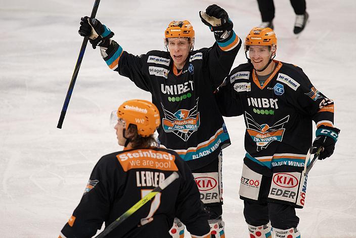 Juha-Pekka Hytönen (Steinbach Black Wings 1992), Marco Brucker (Steinbach Black Wings 1992) Steinbach Black Wings 1992 vs iClinic Bratislava Capitals, Qualifikationsrunfe Eishockey, Bet at Home ICE Hockey League
