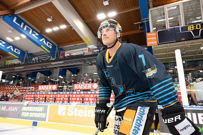 Brian Lebler (Steinbach Black Wings Linz) Steinbach Black Wings Linz Steinbach Black Wings Linz, Linz AG Eisarena 