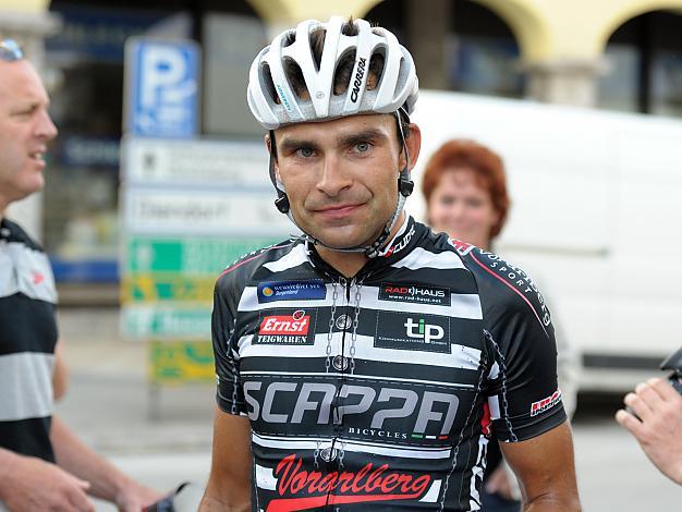 Robert Vrecer, Team Vorarlberg, siegt in Aigen, 1. Etappe, Linz Stahlwelt Aigen/Schlaegl