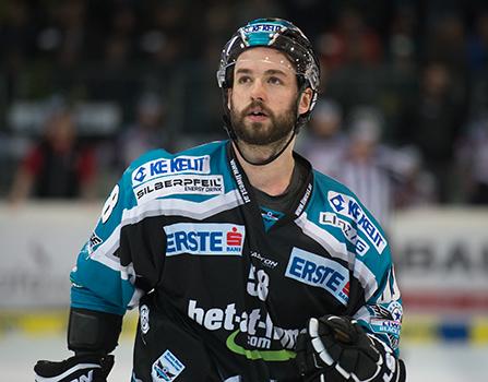 Sebastien Piche (EHC Liwest Black Wings Linz),  EHC Liwest Black Wings Linz vs HC Orli Znojmo, 2. Semifinale