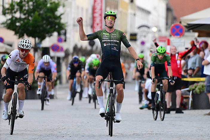 Sieger Loic Bettendorff (LUX, Hrinkow Advarics) 28. Int. ASVÖ - HRINKOW City Kriterium Steyr, Herren Elite, ÖRV, Radsport, Mountainbike, ELITE Rennrad