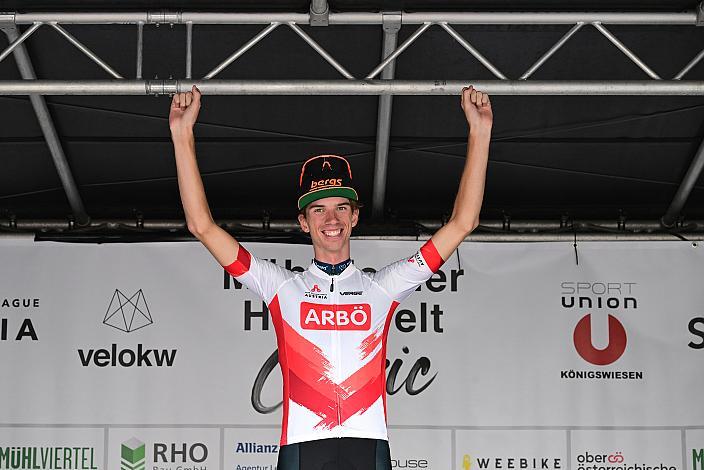 Sieger U23 Richard Riska (SVK, Hrinkow Advarics), U23, Cycling League Austria Radliga, Mühlviertler Hügelwelt Classic Elite Damen, Königswiesen, OÖ