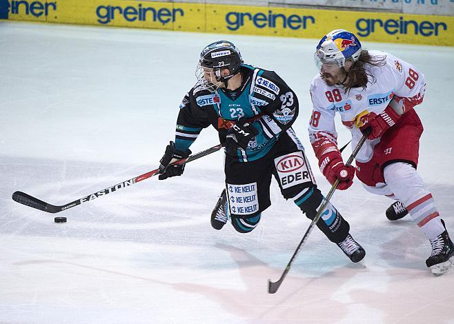 Fabio Hofer (EHC Liwest Black Wings Linz) EHC Liwest Black Wings Linz vs EC Red Bull  Salzburg 6. Semifinale