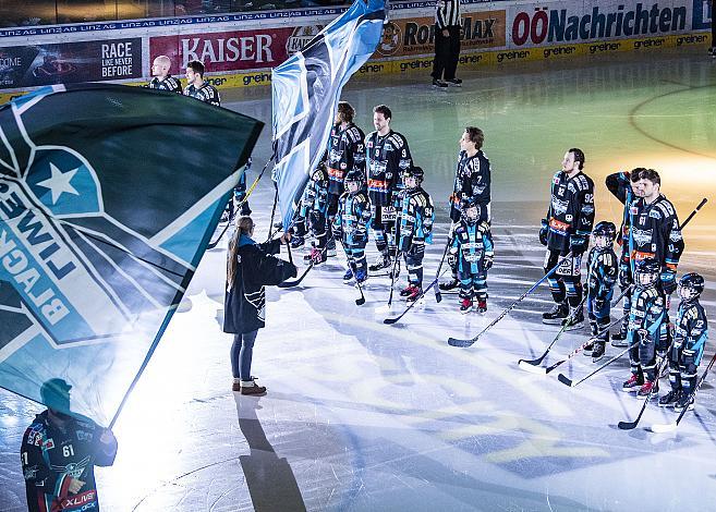 Im Bild: Pre Game Eishockey,  EHC Liwest Black Wings Linz vs Spusu Vienna Capitals