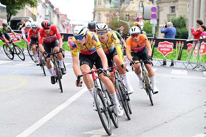 Alexander Konychev (ITA, Team Vorarlberg), Dominik Amann (AUT, Team Vorarlberg), Herren Elite, U23, Road Cycling League Austria, Altstadt Kriterium Graz 