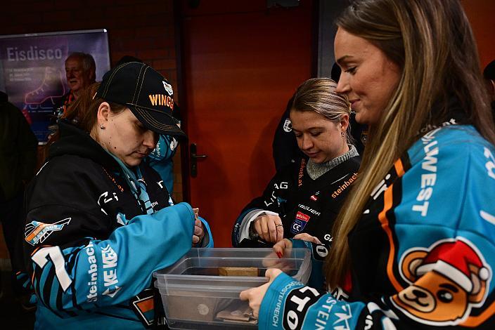 Black Wings Ladies Charity 2025, 30. Runde ICE, Steinbach Black Wings Linz vs EC Red Bull Salzburg, Linz AG Eisarena 