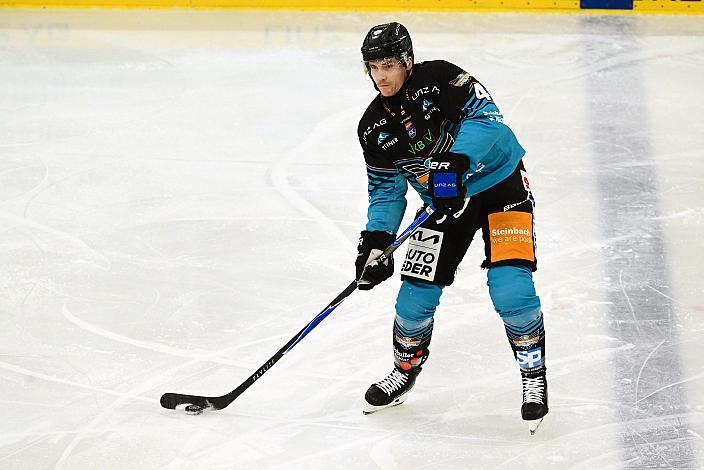 Ryan MacKinnon (Steinbach Black Wings Linz), 26. Runde ICE, Steinbach Black Wings Linz vs HCInnsbruck, Linz AG Eisarena 