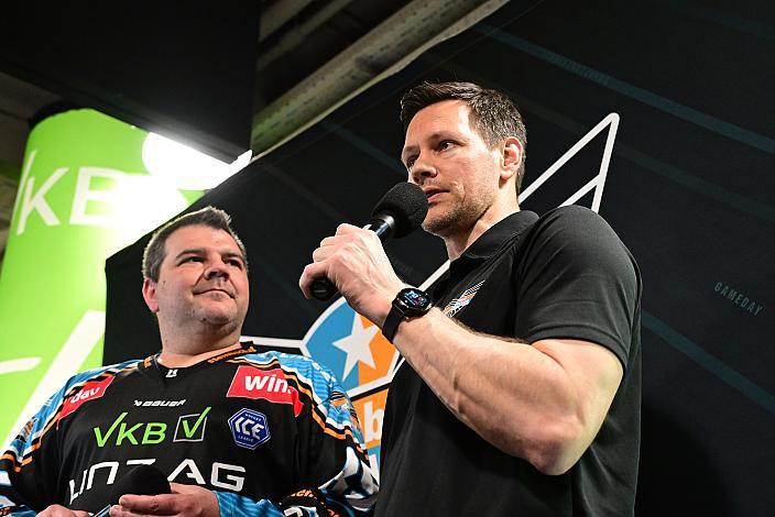 Head Coach Philipp Lukas (Steinbach Black Wings Linz) Steinbach Black Wings Linz , VIP Bereich, Linz AG Eisarena 