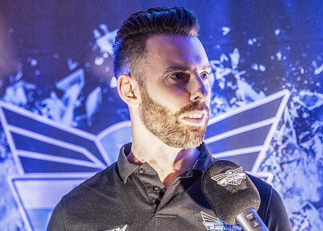 Tormann Michael Ouzas (EHC Liwest Black Wings Linz) EHC Liwest Black Wings Saisonabschluss