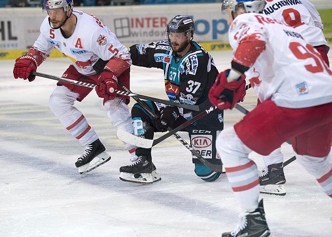 Andreas Kristler (EHC Liwest Black Wings Linz) EHC Liwest Black Wings Linz vs EC Red Bull  Salzburg 6. Semifinale