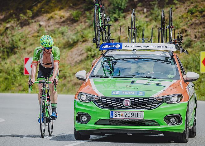 Andreas Hofer (AUT, Hrinkow Advarics Cycleang Team)  2. Etappe Feldkirch - Fulpmes-Telfes  70. Ã–sterreich Rundfahrt 