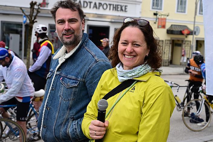 Start zur 10. Kirschblüten Radklassik, Rad Klassik, Oldtimer, Vintage, Stahlrad, Radsport, Eferding, Oberösterreich