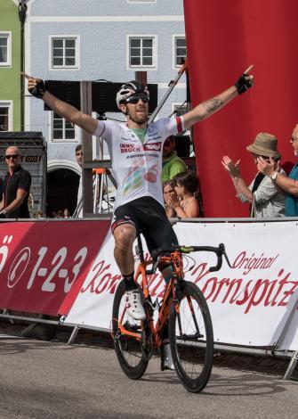  Filippo Fortin (ITA, Tirol Cycling Team) gewinnt in Obernberg