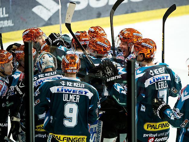 Linz feiert, EHC Liwest Black Wings Linz vs EC Red Bull Salzburg