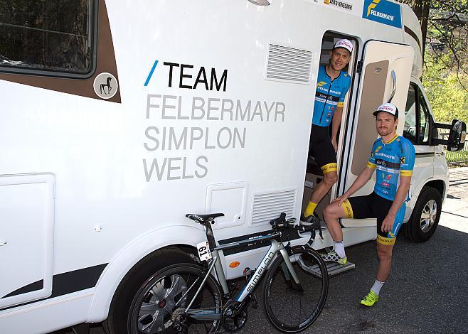 Riccardo Zoidl (AUT, Team Felbermayr Simplon Wels), Stephan Rabitsch (AUT, Team Felbermayr Simplon Wels) Klausen - Lienz 134km