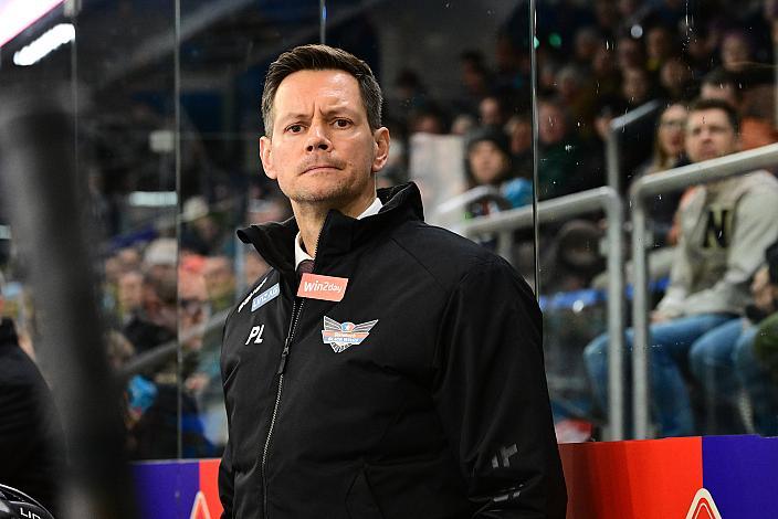 Head Coach Philipp Lukas (Steinbach Black Wings Linz) 26. Runde ICE, Steinbach Black Wings Linz vs HCInnsbruck, Linz AG Eisarena 