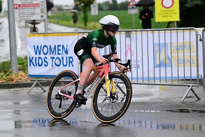Julia Auinger (AUT, LRV Steiermark) Zeitfahren Herzogenburg, 3. Etappe Sportland NOE Kids Tour