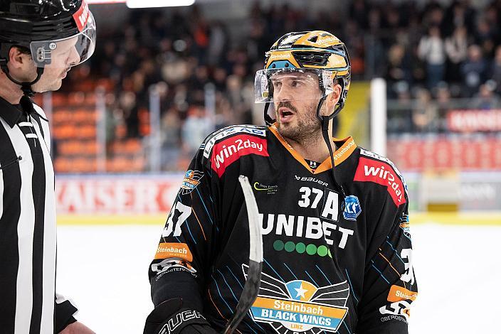 Andreas Kristler (Steinbach Black Wings Linz) Steinbach Black Wings Linz vs EC Red Bull Salzburg, 17. Runde ICE Hockey League, Steinbach Black Wings Linz, Linz AG Eisarena 