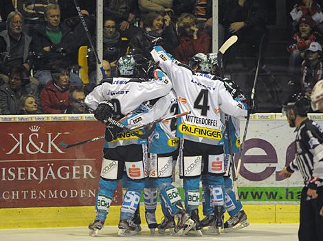 Linz jubelt, EC KAC - EHC Liwest Black Wings Linz, Finale 4 