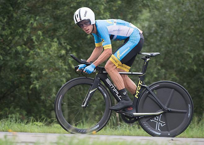Riccardo Zoidl (AUT, Team Felbermayr Simplon Wels) Staatsmeisterschaft, Einzelzeitfahren, Stephanshart, NOE