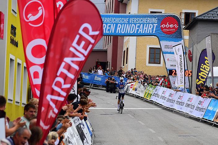 Etappensieger Maksymilian Matyasik (POL, Soudal Quick-Step U19),  50. OÖ Junioren Rundfahrt, 2. Etappe Sarleinsbach - Sarleinsbach