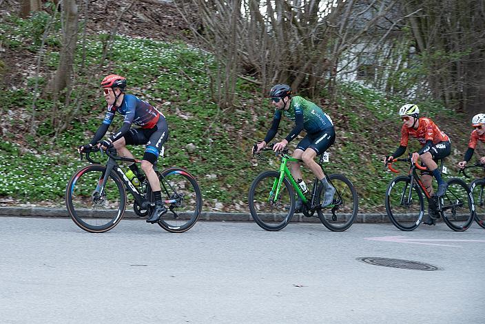 Riccard Zoidl (AUT, Team Felt - Felbermayr), Jonas Rapp (GER, Hrinkow Advarics), Benjamin Eckerstorfer (AUT, Tirol KTM Cycling Team)  63. Saison Eroeffnung Leonding Herren, Road Cyling League Austria