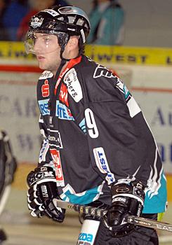 Der Neo Linzer #9 Ryan Gaucher, EHC Liwest Black Wings Linz. 