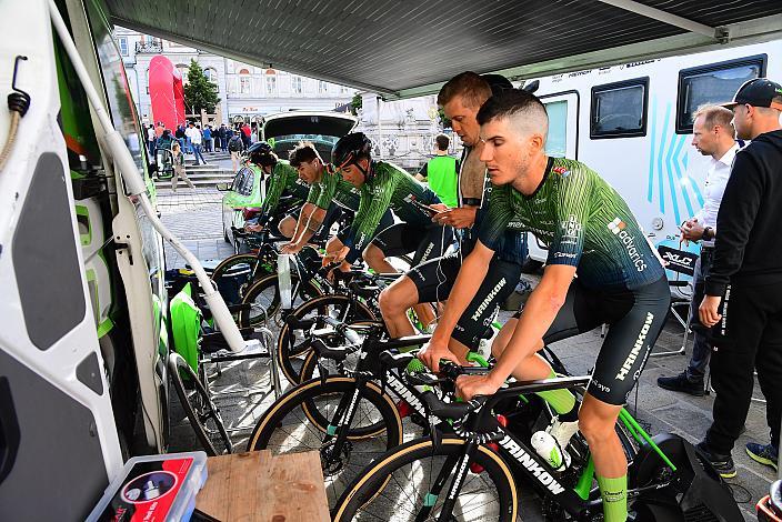 Team Hrinkow Advarics 1. Etappe Linz - Pöstlingberg, 15. Int. Raiffeisen OÖ-Radrundfahrt UCI Kat. 2.2