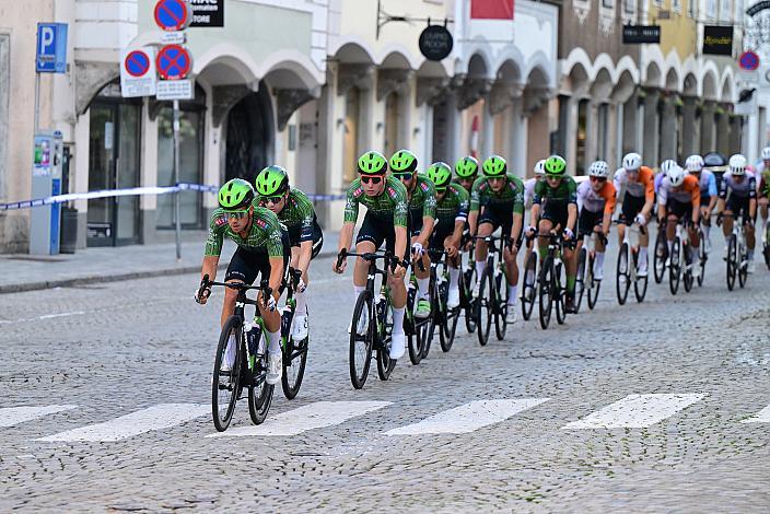 Team Hrinkow Advarics in der Führung beim 28. Int. ASVÖ - HRINKOW City Kriterium Steyr, Herren Elite, ÖRV, Radsport, Mountainbike, ELITE Rennrad