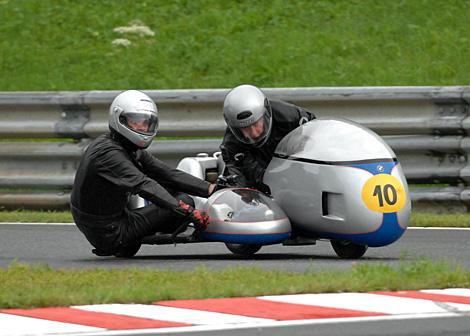 Nr.10 Hist. Seitenwagen, B.Deifel - H-P. Lenz, BMW 16 Kneeler