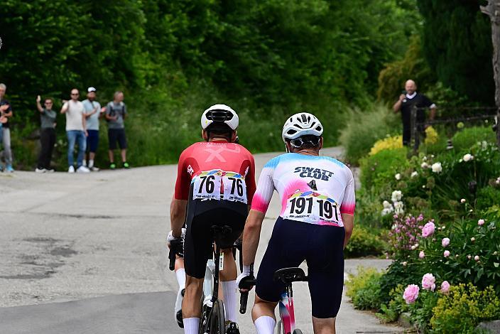 Manuel Oioli (ITA, Swatt Club, Larry Valvasori (LUX, Team Luxembourg) 4. Etappe Aigen - Schlägl - Aigen - Schlägl, Oberösterreich Rundfahrt