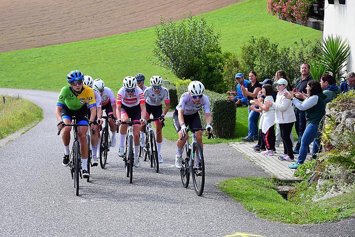 Therese Feuersinger (AUT, Union Ebbs), Rahel Aschwanden (SUI, Spar CTO Woman), Amelie Cooper (GBR, Union Raiffeisen Radteam Tirol), Jana Meus (GER, Team CORA - Coburger Radsport e.V.), Damen Elite, U23, Cycling League Austria Radliga, Mühlviertler Hügelwelt Classic Elite Damen, Königswiesen, OÖ