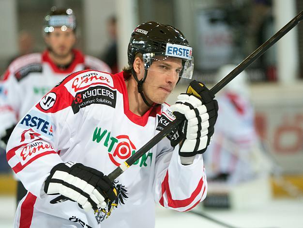 Brian Lebler, AUT, Oesterreich vs Weissrussland, IIHF Euro Hockey Challenge