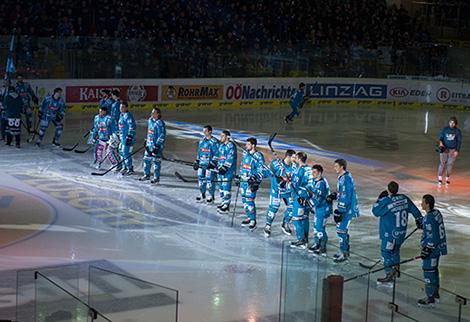 Petrolday in Linz  EHC Liwest Black Wings Linz vs Vienna Capitals