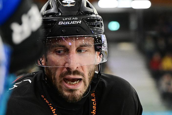 Yohann Aumtu (Steinbach Black Wings Linz) 36. Runde ICE, Steinbach Black Wings Linz vs EC iDM Wärmepumpen VSV), Linz AG Eisarena 