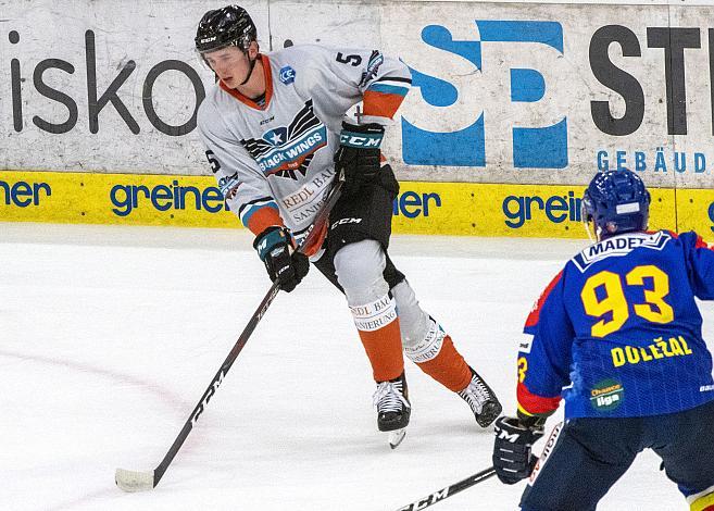 Laurin Müller (Black Wings Linz 1992) Black Wings Linz,  Eishockey, Testspiel